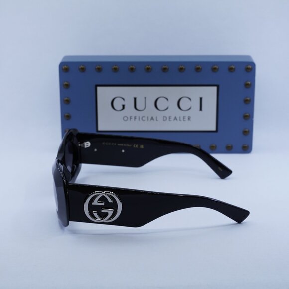 Final Price! Gucci GG1696S 001 Black Grey Sunglasses main image 7
